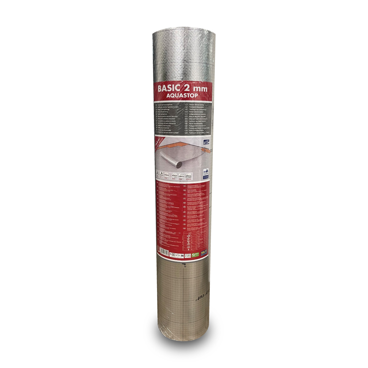 Base Underlay BASIC AQUASTOP 2mm 19,8m² NOMAFLOOR