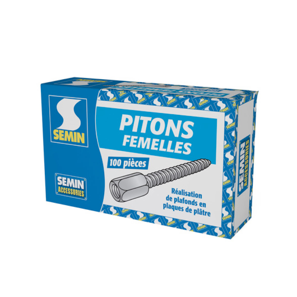 Parafuso Piton M6 SEMIN Cx. 100 Uni.
