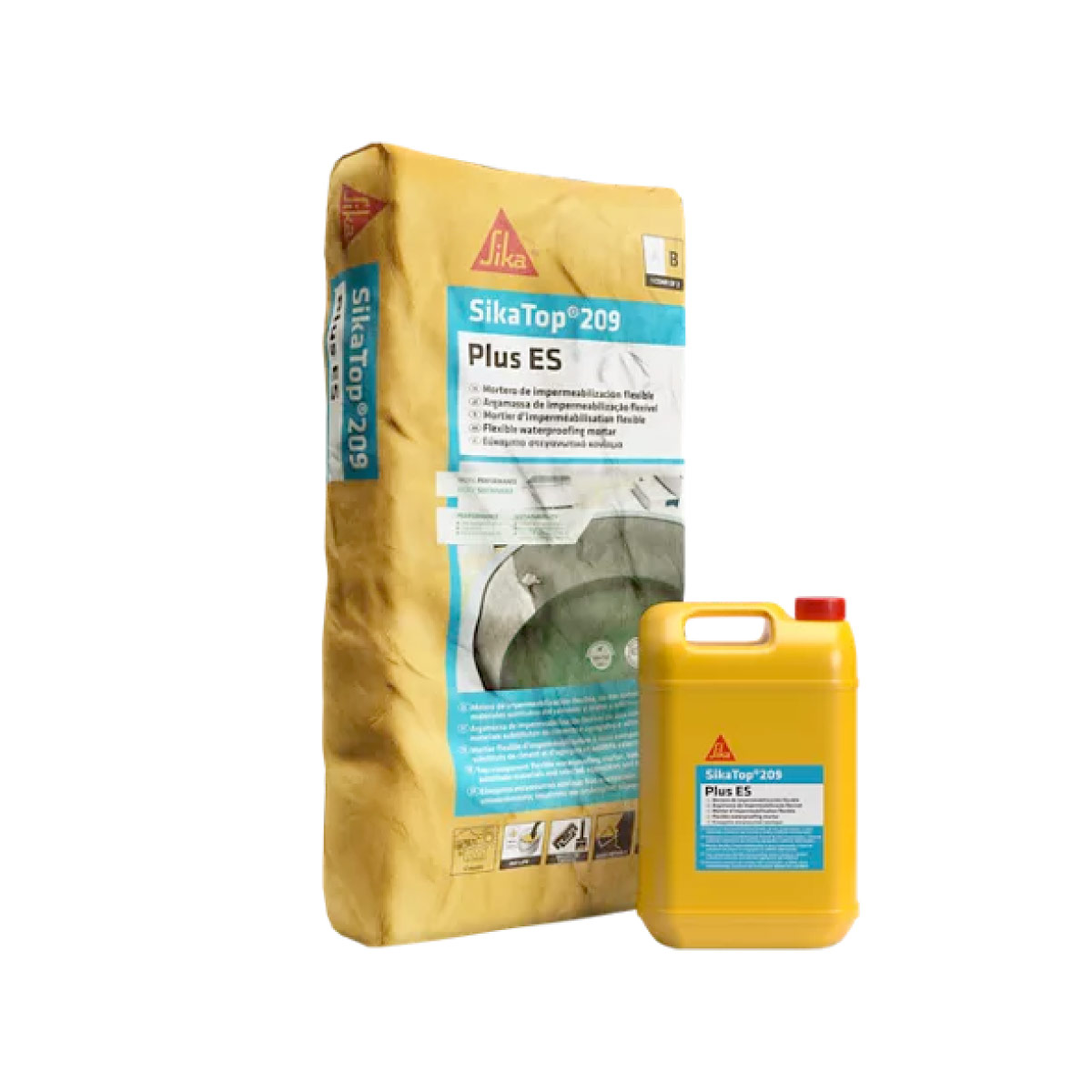 Argamassa de Impermeabilização SIKATOP-209 PLUS ES (A+B) C128 32kg