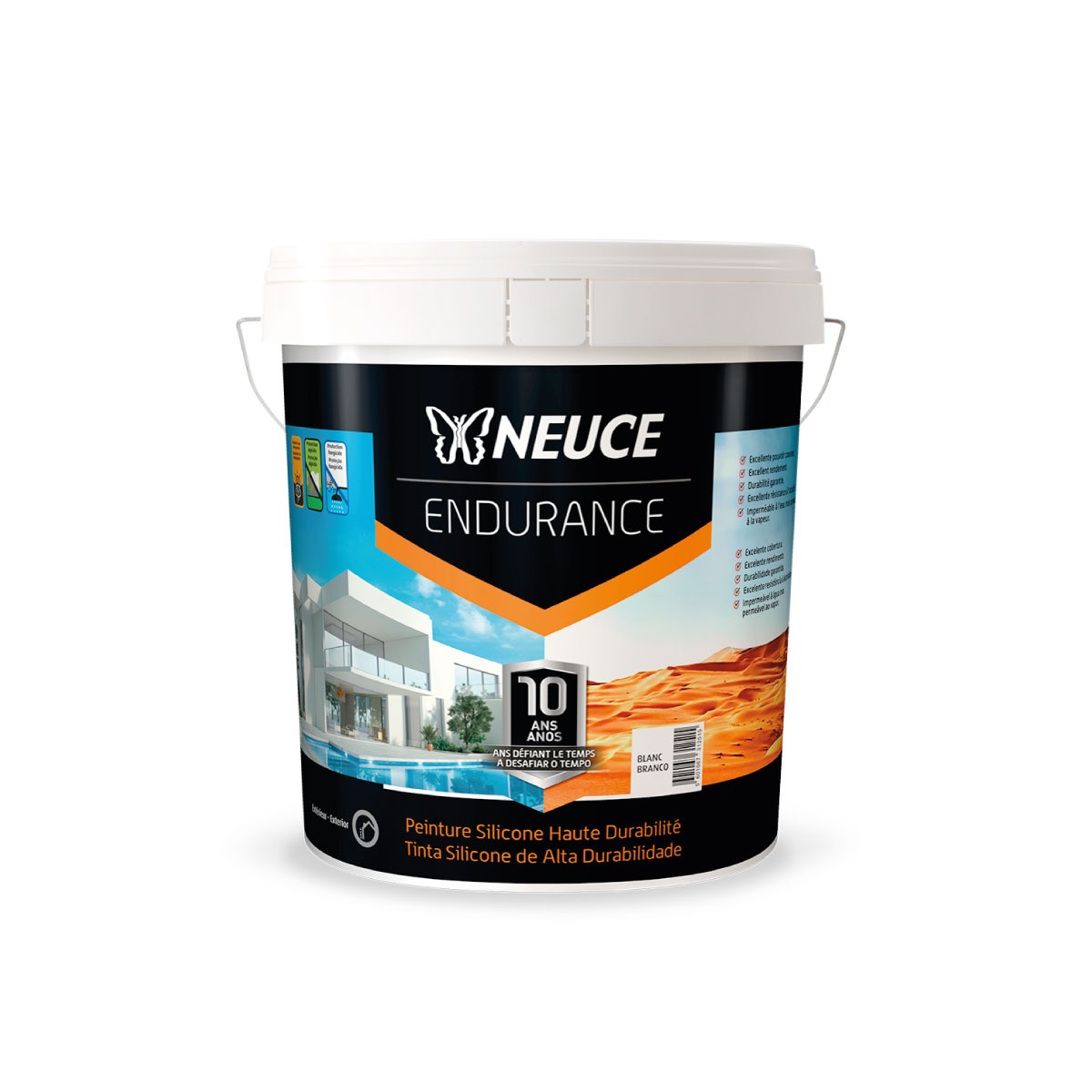 ENDURANCE Tinta Silicone de Alta Durabilidade Branco NEUCE 15L