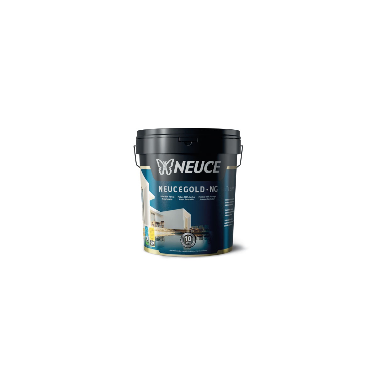 NEUCEGOLD NG  Tinta 100% Acrílica Branco NEUCE 5L